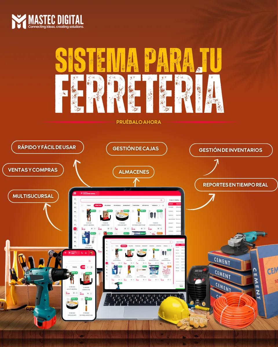 Sistema Mastec Digital para ferreterías